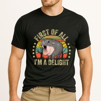 Moodeng First Of All IM A Delight Vintage Angry Moo Deng Performance Shirt