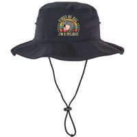 Moodeng First Of All IM A Delight Vintage Angry Moo Deng Bucket Hat