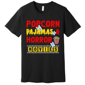 Movie Fan Popcorn Lover Premium T-Shirt