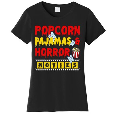 Movie Fan Popcorn Lover Women's T-Shirt