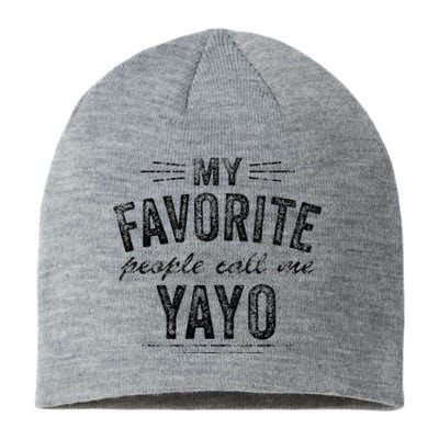 My Favorite People Call Me Yayo Sustainable Beanie