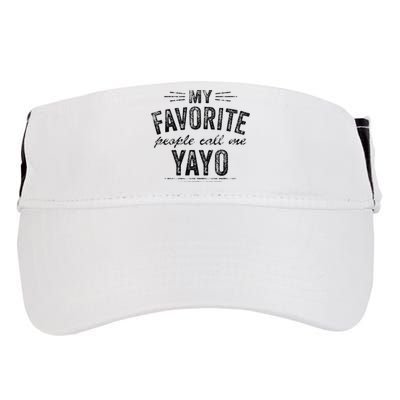 My Favorite People Call Me Yayo Adult Drive Performance Visor