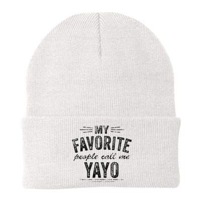 My Favorite People Call Me Yayo Knit Cap Winter Beanie