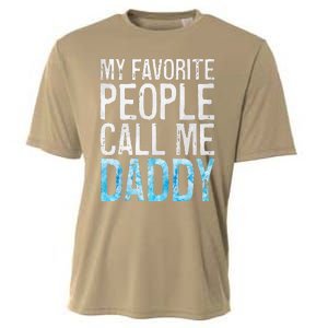 My Favorite People Call Me Daddy Fathers Day Cooling Performance Crew T-Shirt