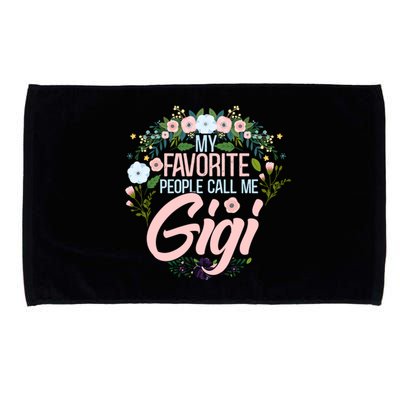 My Favorite People Call Me Gigi Xmas Mom/grandma Gift Microfiber Hand Towel