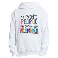 My Favorite People Call Me Grandma Floral Art Mother Day Urban Pullover Hoodie