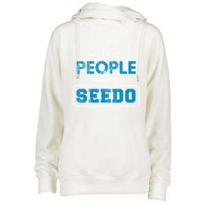 My Favorite People Call Me Seedo Palestinian Grandpa Gift Womens Funnel Neck Pullover Hood