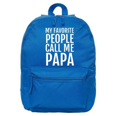 My Favorite People Call Me Papa Cute Gift 16 in Basic Backpack