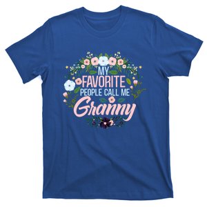 My Favorite People Call Me Granny Xmas Mom/grandma Gift T-Shirt