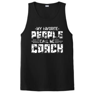 My Favorite People Call Me Coach PosiCharge Competitor Tank