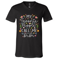 My Favorite People Call Me Didi V-Neck T-Shirt