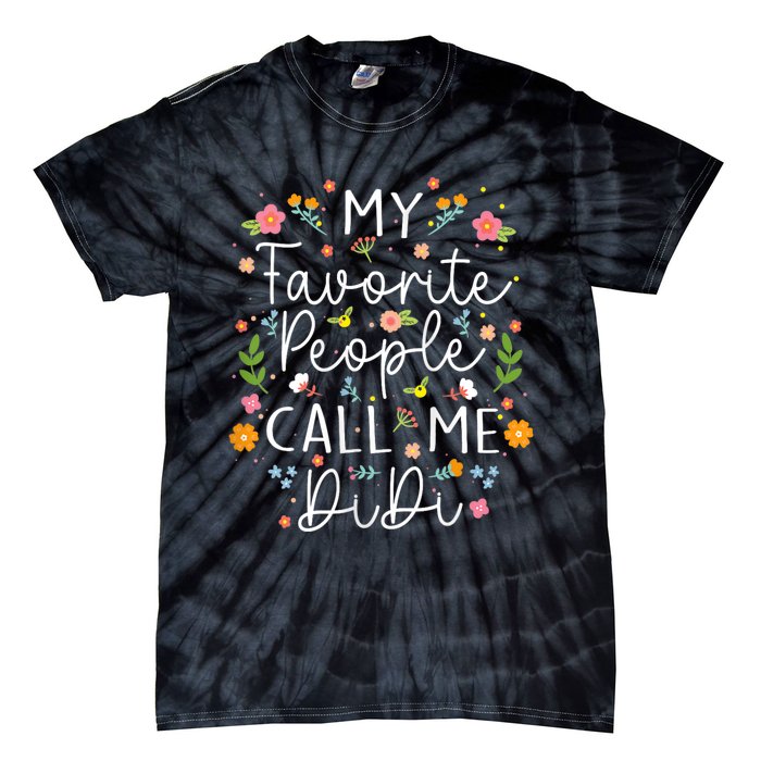 My Favorite People Call Me Didi Tie-Dye T-Shirt