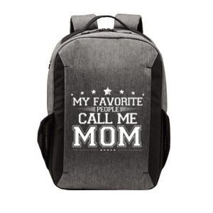 My Favorite People Call Me Mom Vector Backpack