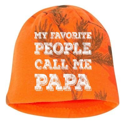 My Favorite People Call Me Papa Kati - Camo Knit Beanie