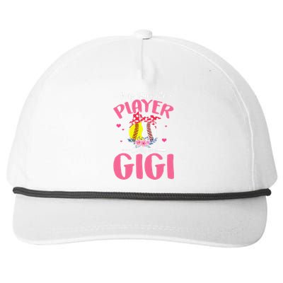 My Favorite Player Calls Me Gigi Funny Softball Baseball Snapback Five-Panel Rope Hat