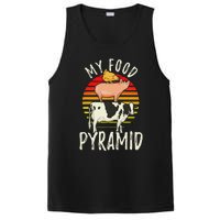 My Food Pyramid Meat Eater Carnivore Diet Food Nutrition Fun PosiCharge Competitor Tank