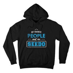 My Favorite People Call Me Seedo Palestinian Grandpa Tall Hoodie