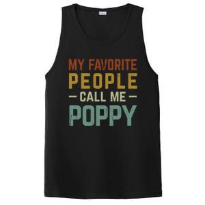 My Favorite People Call Me Poppy Gift PosiCharge Competitor Tank