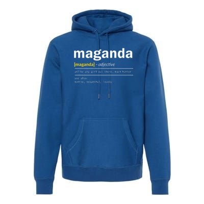 Maganda Filipino Princess Pinay Philippines Filipina Premium Hoodie