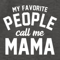 My Favorite People Call Me Mama Vector Backpack