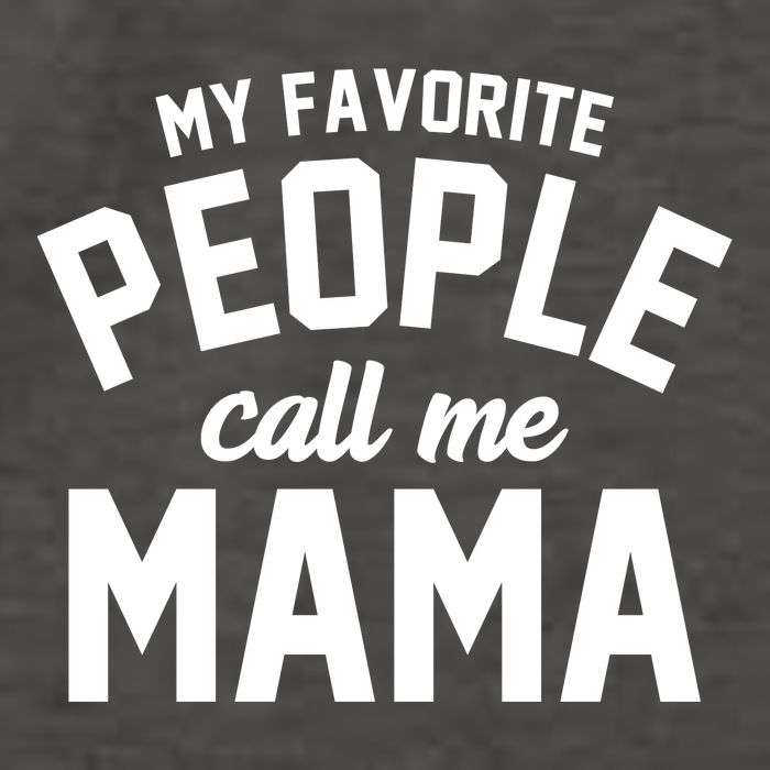 My Favorite People Call Me Mama Vector Backpack