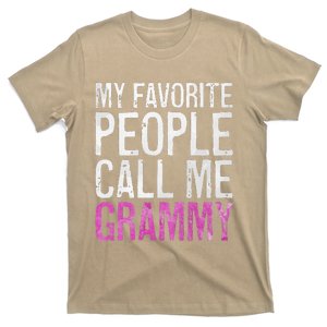 My Favorite People Call Me Grammy Mother's Day T-Shirt