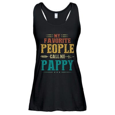 My Favorite People Call Me Pappy Ladies Essential Flowy Tank