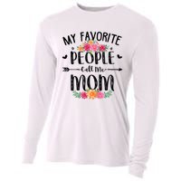 My Favorite People Call Me Mom Cooling Performance Long Sleeve Crew