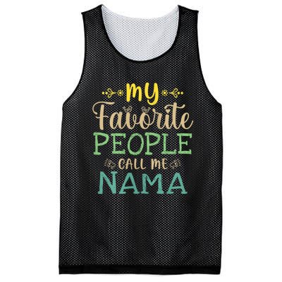 My Favorite People Call Me Nama Mesh Reversible Basketball Jersey Tank