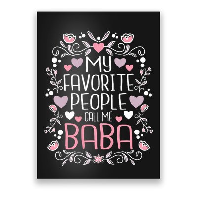 My Favorite People Call Me Baba Poster
