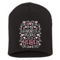 My Favorite People Call Me Baba Short Acrylic Beanie