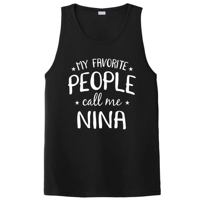 My Favorite People Call Me Nina PosiCharge Competitor Tank