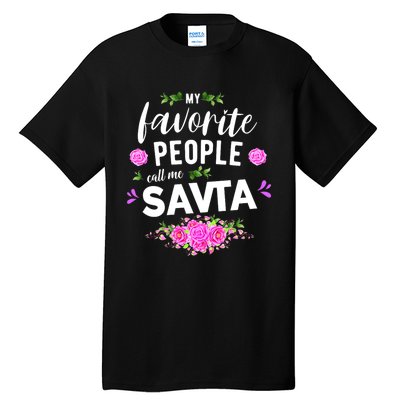 My Favorite People Call Me Savta Tall T-Shirt