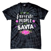 My Favorite People Call Me Savta Tie-Dye T-Shirt