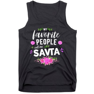 My Favorite People Call Me Savta Tank Top