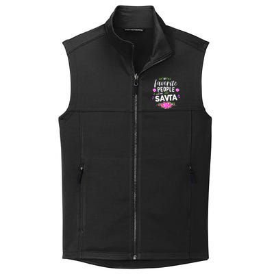 My Favorite People Call Me Savta Collective Smooth Fleece Vest