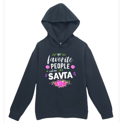 My Favorite People Call Me Savta Urban Pullover Hoodie