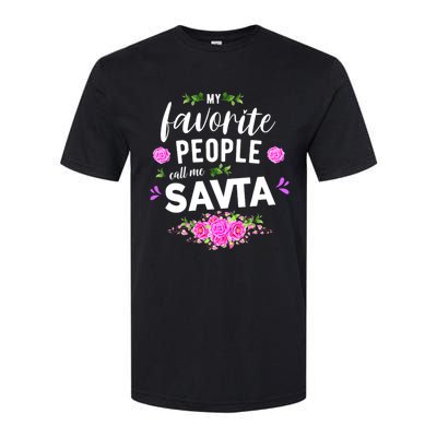 My Favorite People Call Me Savta Softstyle CVC T-Shirt