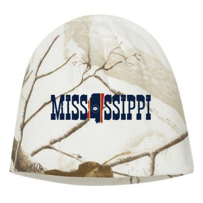 Mississippi Flag Pride For Mississippi Kati - Camo Knit Beanie