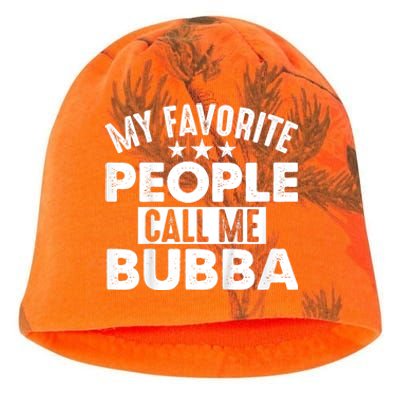 My Favorite People Call Me Bubba Kati - Camo Knit Beanie