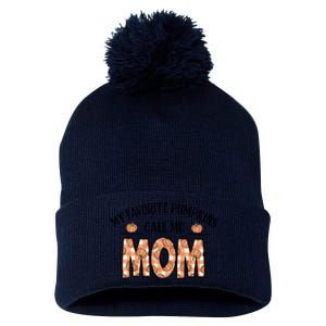 My Favorite Pumpkin Call Me Mom Pom Pom 12in Knit Beanie