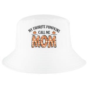 My Favorite Pumpkin Call Me Mom Cool Comfort Performance Bucket Hat