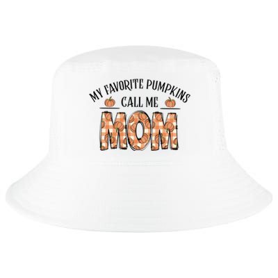 My Favorite Pumpkin Call Me Mom Cool Comfort Performance Bucket Hat