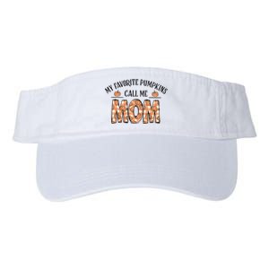 My Favorite Pumpkin Call Me Mom Valucap Bio-Washed Visor