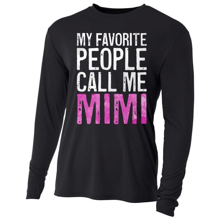 My Favorite People Call Me Mimi Cooling Performance Long Sleeve Crew