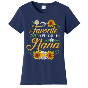 My Favorite People Call Me Nana Mother's Day Gifts Women's T-Shirt