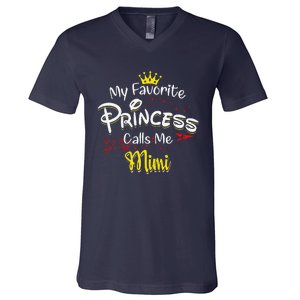 My Favorite Princess Calls Me Mimi V-Neck T-Shirt