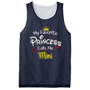 My Favorite Princess Calls Me Mimi Mesh Reversible Basketball Jersey Tank