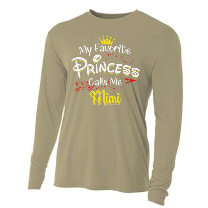 My Favorite Princess Calls Me Mimi Cooling Performance Long Sleeve Crew