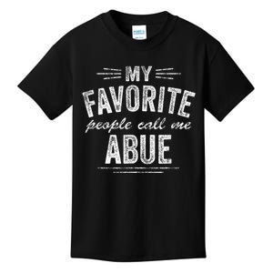 My Favorite People Call Me Abue Kids T-Shirt